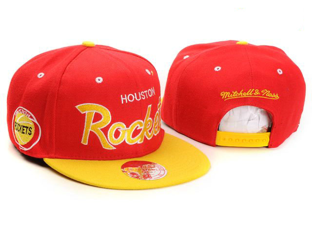 NBA Houston Rockets M&N Snapback Hat NU03